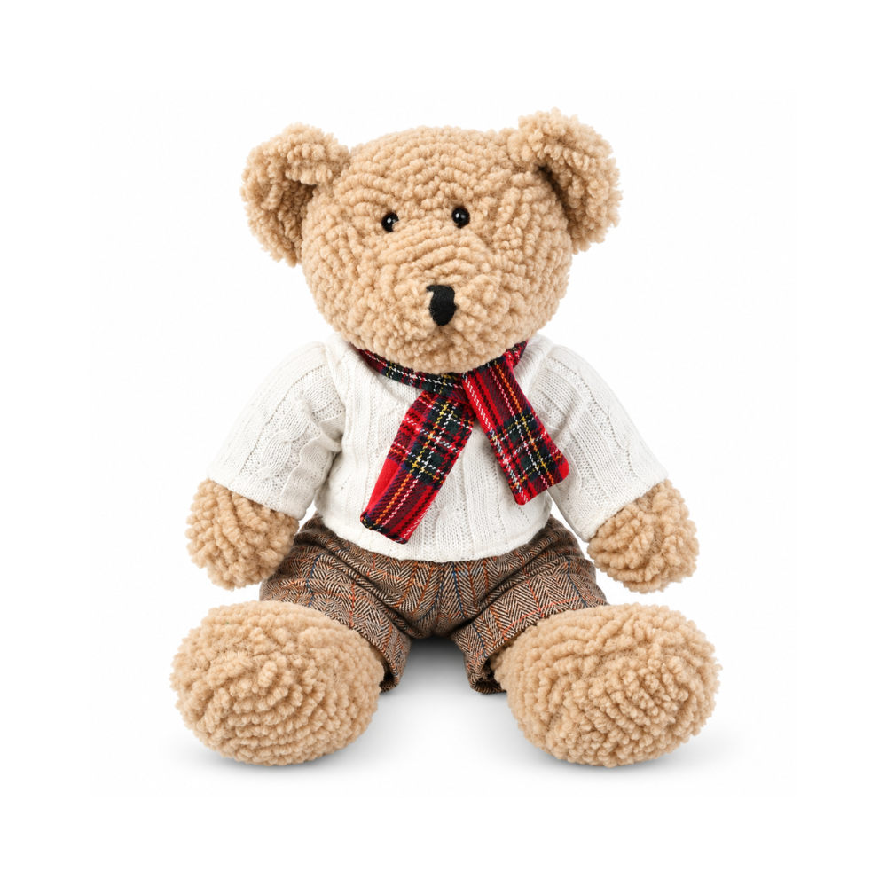 Kids Christmas Large Plush Bear - ROYCE